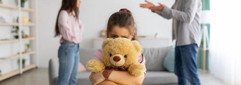 Separation with children without being a cohabiting couple or being married