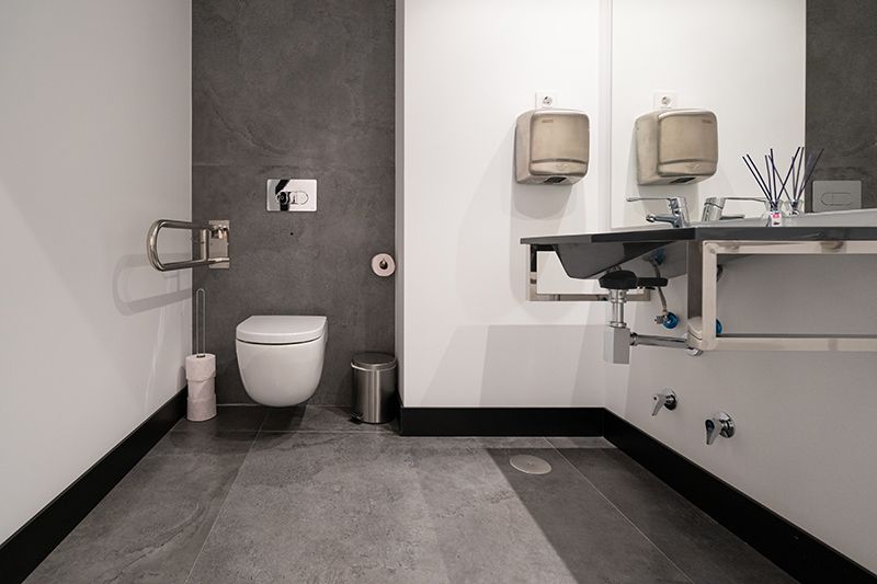 Accessible Bathroom for People with Reduced Mobility